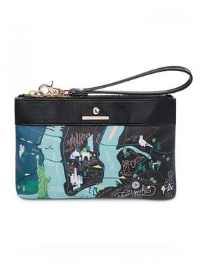 New York City Map Scout Wristlet by Spartina 449